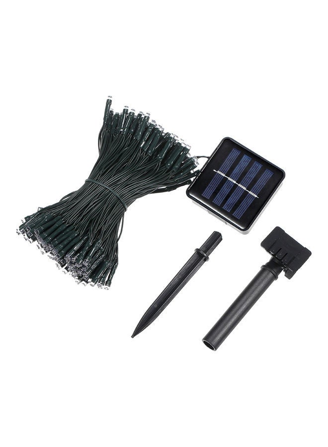 Generic - Solar Powered 100 LED String Lights Set Multicolour - Image 1
