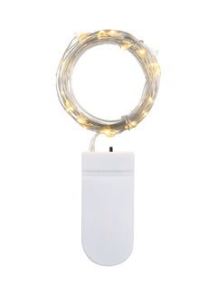 Generic 20-LEDs Starry Copper Wire String Light Warm White 2meter  - Image 1