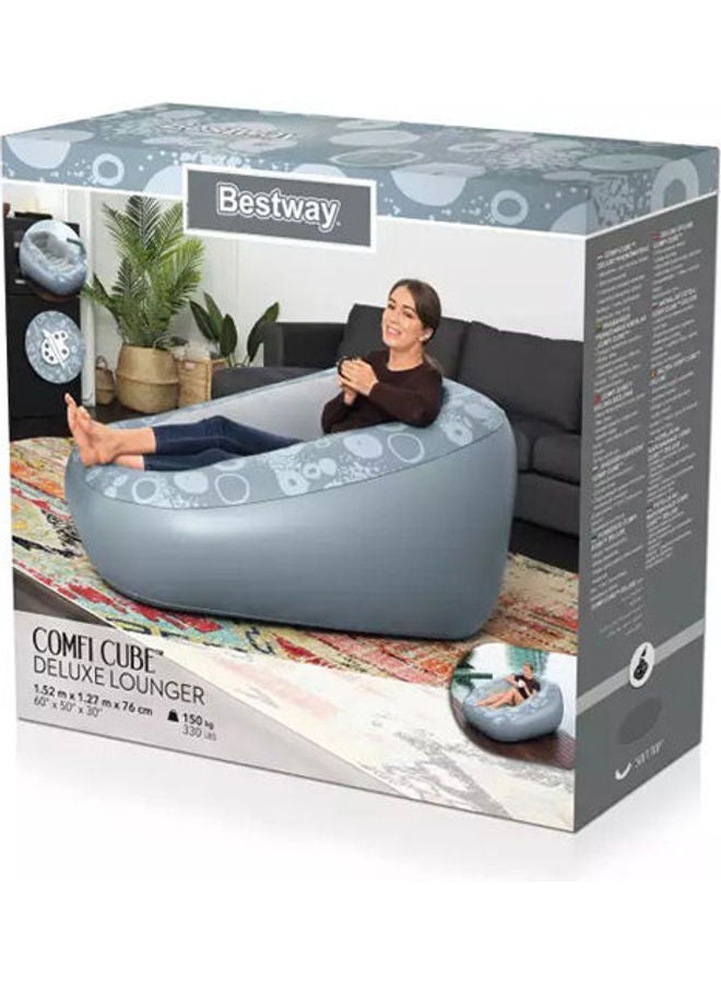 Bestway Combi Cube Deluxe Lounger 152x127x76cm  - Image 3
