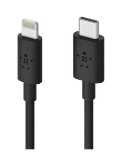 belkin USB-C to Lightning Cable (iPhone Fast Charging Cable for iPhone 14, 13, 12 or earlier) Boost Charge MFi-Certified iPhone USB-C Cable 1m Black  - Image 2