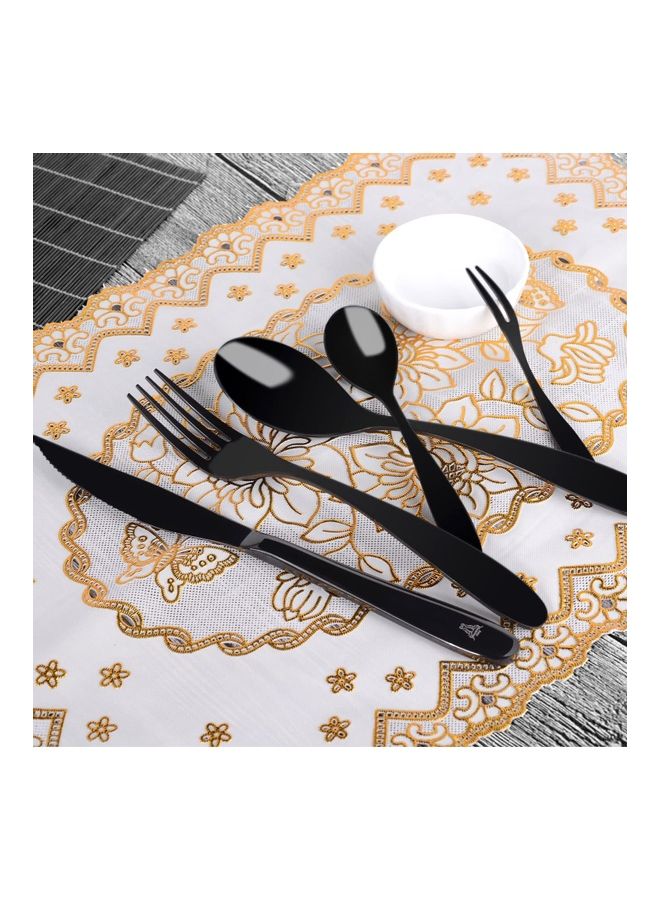 20-Piece Flatware Cutlery Set Silver - Image 3