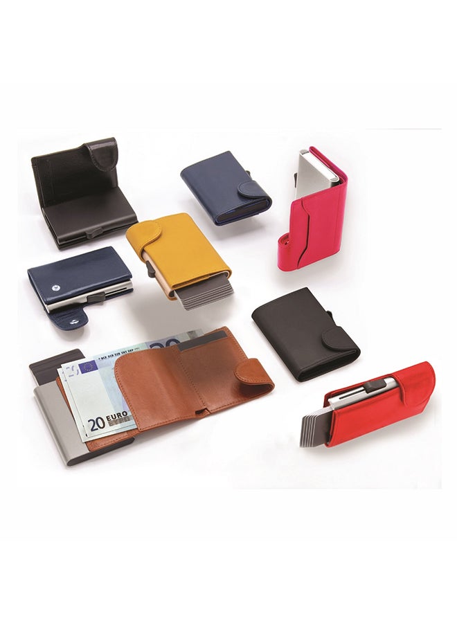 SANTHOME Leather RFID Protection Wallet Black  - Image 4