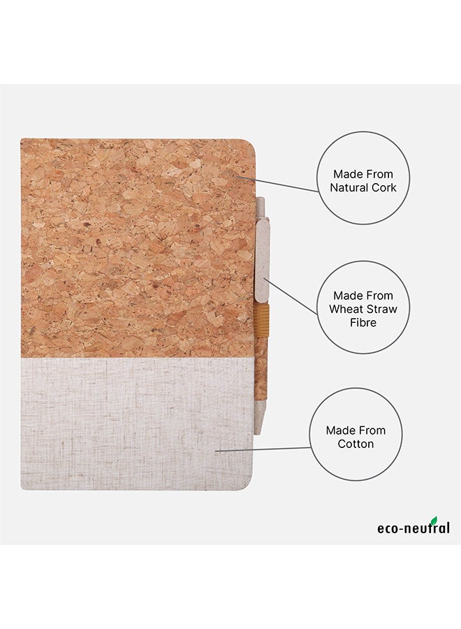 Notebook With Pen Brown/White - Image 4