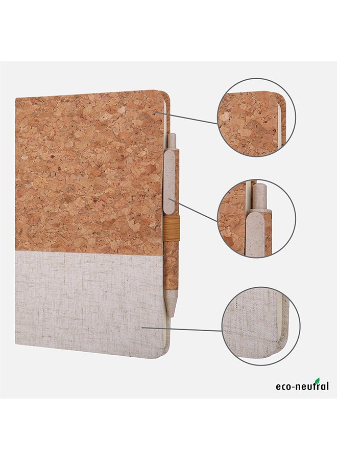 Notebook With Pen Brown/White - Image 5