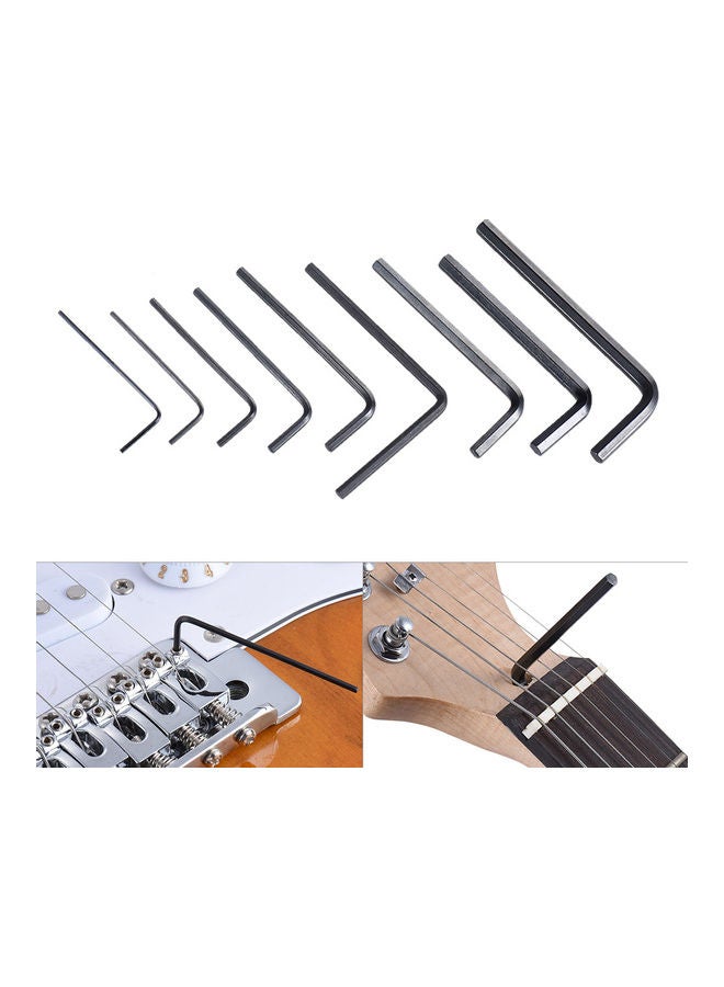 Generic 9-Piece Adjustment Wrench Set For Guitar - Image 1