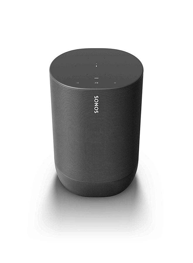 Sonos - Move Battery Powered Smart speaker MOVE1AU1BLK Black - Image 1