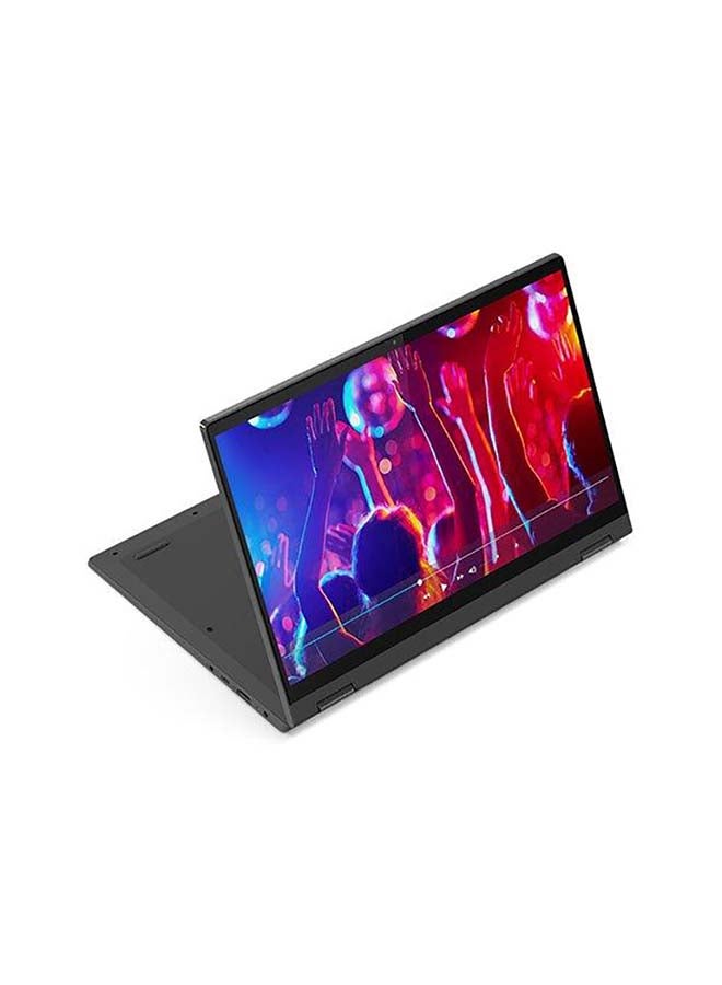 لينوفو لابتوب فليكس 5 بتصميم 2 في 1 قابل للتحويل وبشاشة مقاس 14 بوصة ومعالج كور i5-1035G1/ ذاكرة رام سعة 8 جيجابايت/ محرك أقراص SSD سعة 512 جيجابايت/ بطاقة رسومات إنتل فائقة الوضوح اللغة الإنجليزية رمادي  - Image 1
