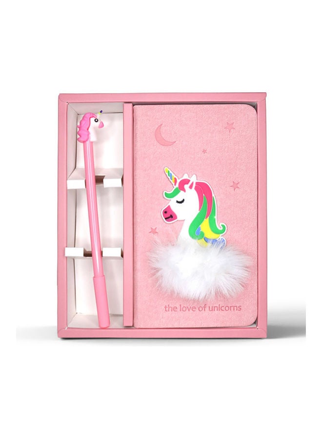 Sharpdo A5 Handbook Gift Set Pink - Image 1