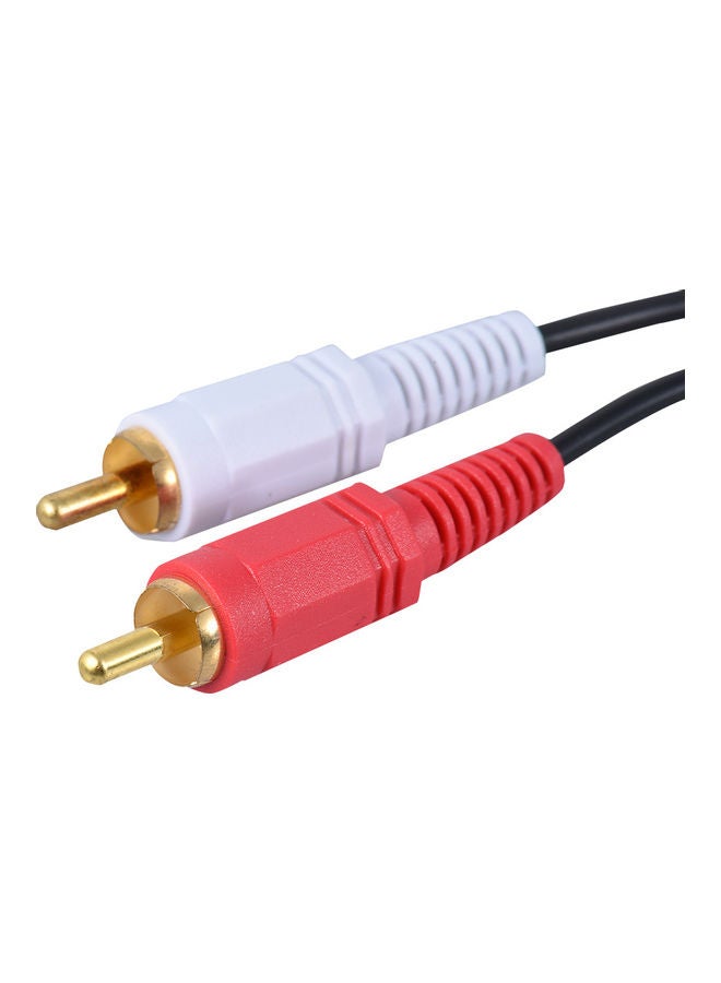 Generic 1 XLR Female to 2 RCA Male Plug with Audio Splitter Patch Y Cable Cord  - Image 4