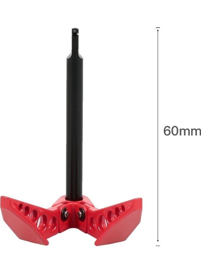 Generic - 1/10 Foldable Winch Anchor Earth Anchor Decor Tool - Image 1