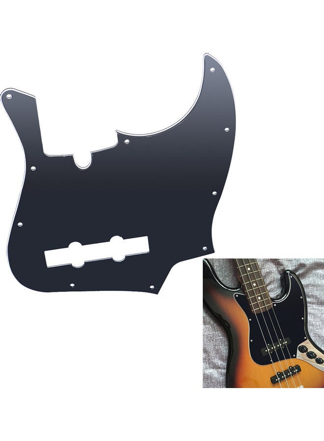 Generic - 3Ply Pick Guard Scratch Plate For Standard Jazz Bass Electronic Guitar - Image 1