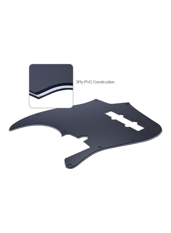 Generic - 3Ply Pick Guard Scratch Plate For Standard Jazz Bass Electronic Guitar - Image 1