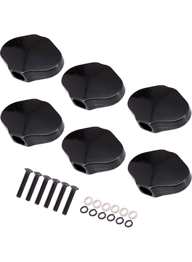 Generic 6-Piece Zinc Alloy Guitar Tuning Peg Knobs Key - Image 1