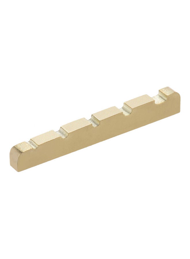 Generic - Pre-Slotted Nut For 5-String Electric Bass Guitar Replacement - Image 1