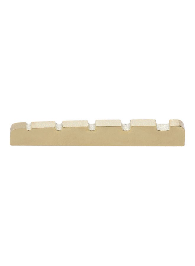 Generic - Pre-Slotted Nut For 5-String Electric Bass Guitar Replacement - Image 1