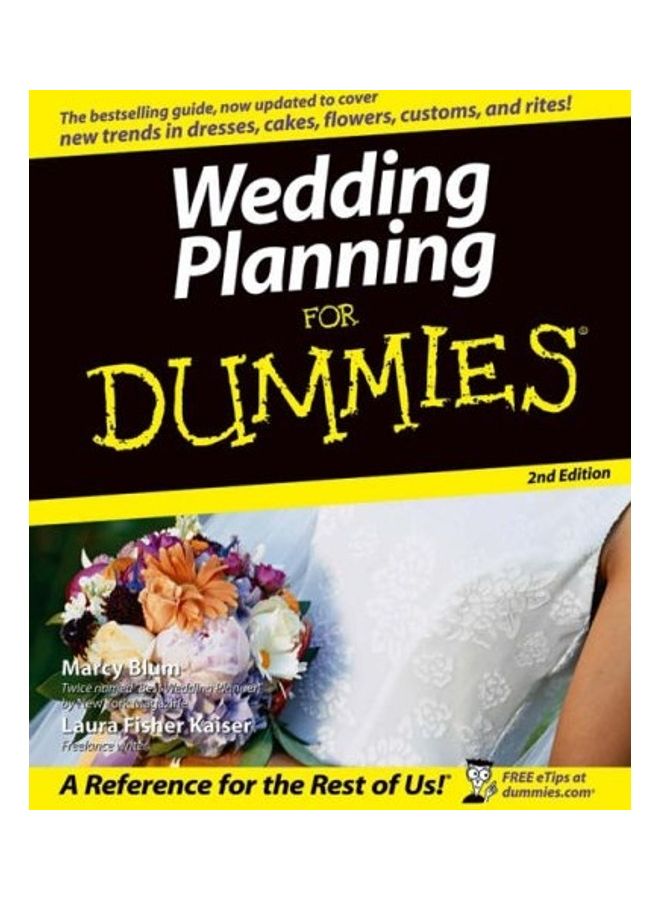 Wedding Planning For Dummies paperback english 