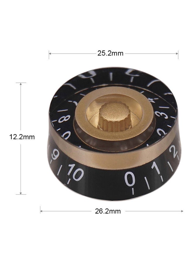 Generic - 4-Piece Electric Guitar Tone Volume Control Knobs - Image 1