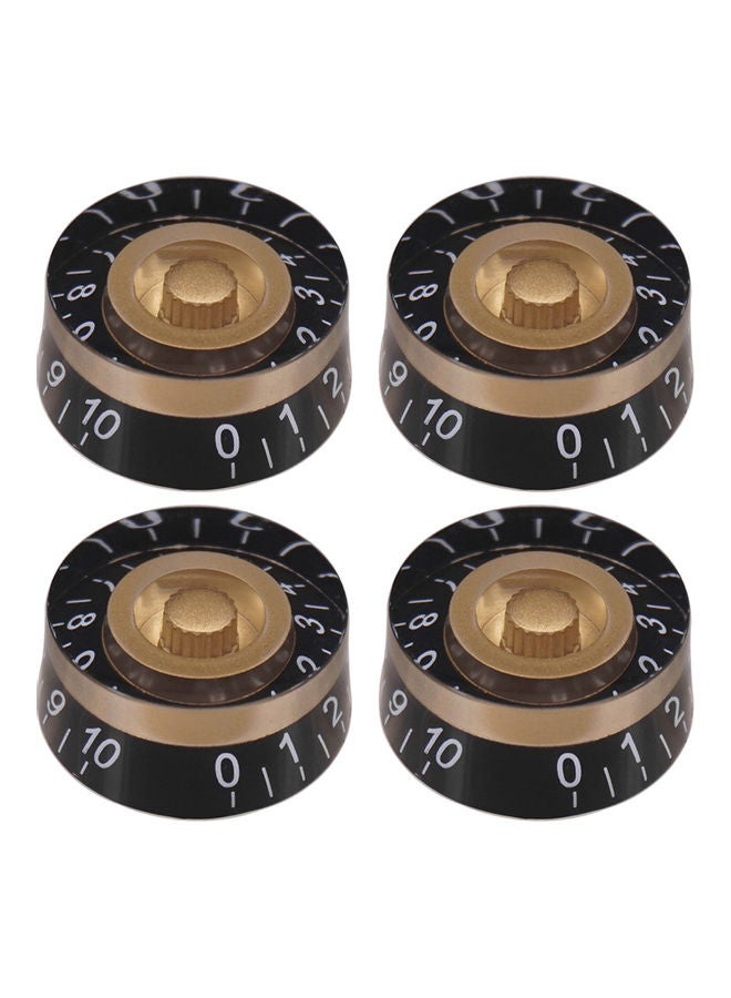 Generic - 4-Piece Electric Guitar Tone Volume Control Knobs - Image 1