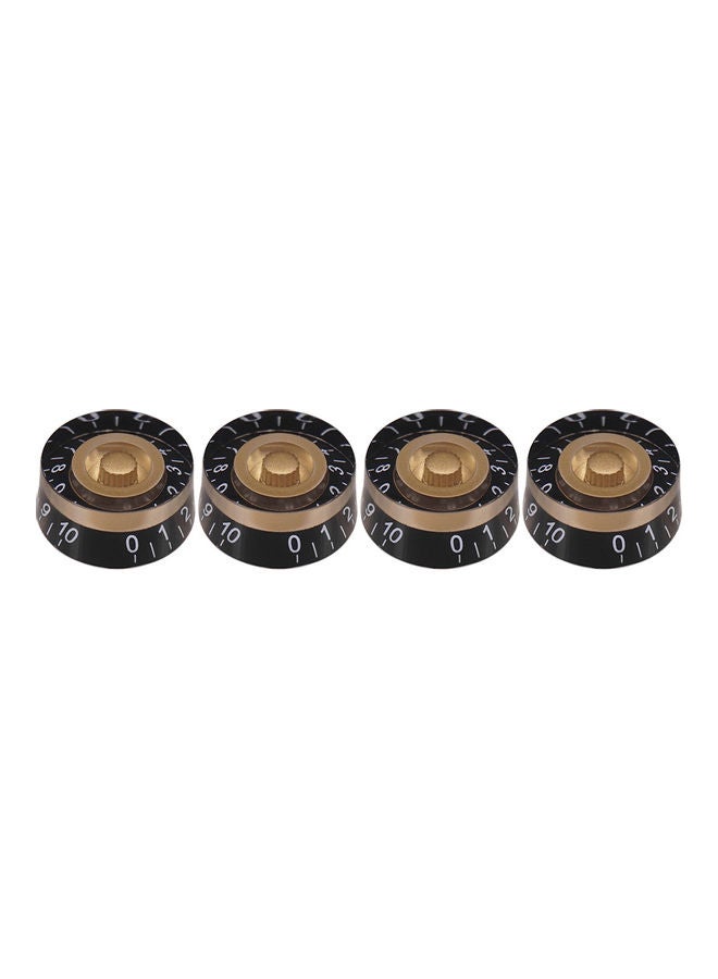 Generic - 4-Piece Electric Guitar Tone Volume Control Knobs - Image 1