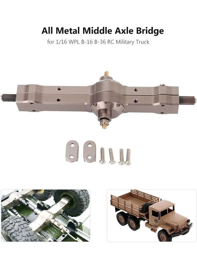 Middle Axle Bridge For RC Military Truck  - Image 2