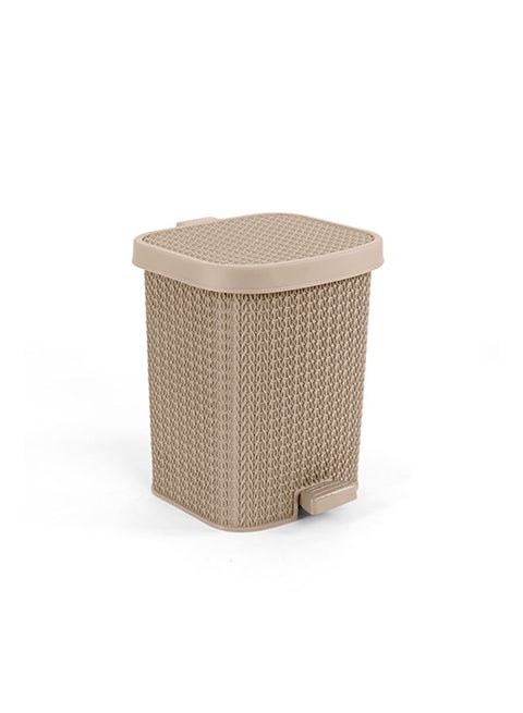 Medium Palm Trash bin Beige Café Mcm