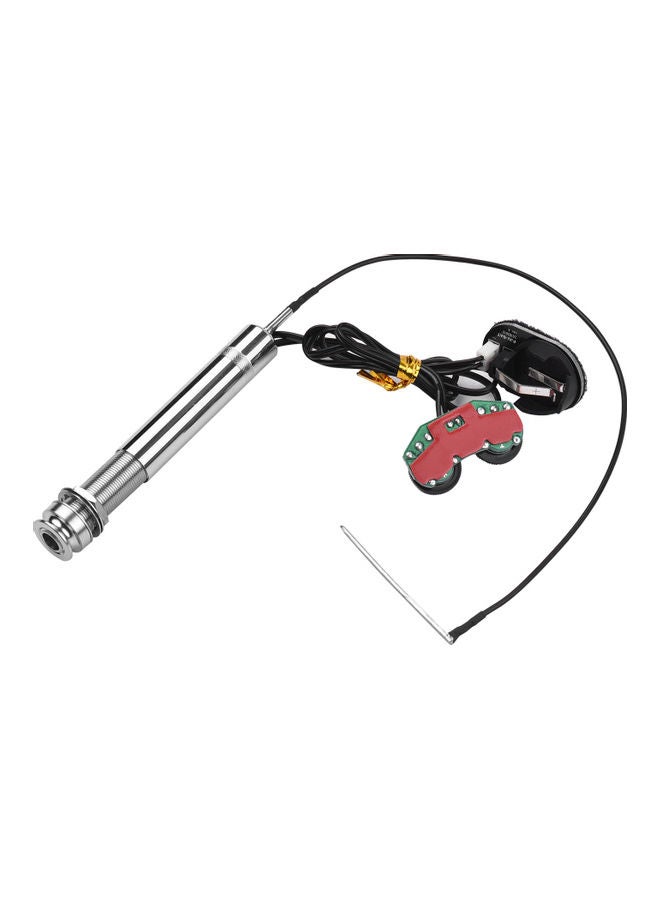 Generic - Sound Hunter PJU-02 Pen Tube Style Acoustic Piezo Transducer Pick-up with Volume and Tone Control for Ukulele - Image 1