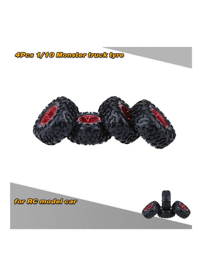 إطارات شاحنة مونستر من 4 قطع - Image 1