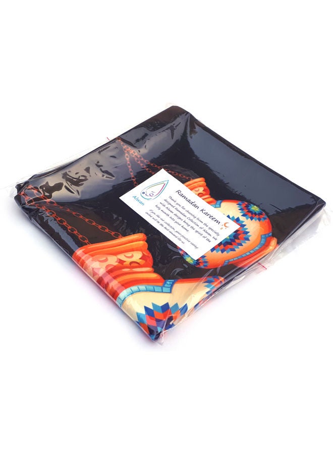 ألوان "غطاء وسادة ديكور بطبعة عبارة "Ramadan Kareem" مقاس 40x40 سم" متعدد الألوان 40 x 40سم - Image 3