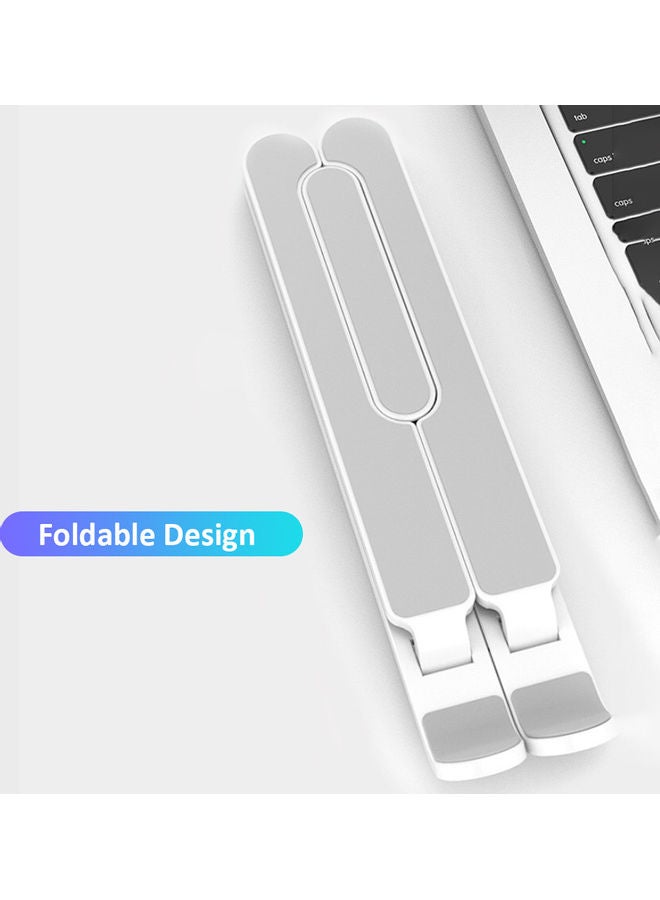 Generic Foldable Laptop Stand Grey  - Image 3