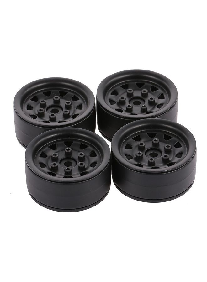 4-Piece 1/10 Metal Alloy Wheel Rim Beadlock Set  - Image 1