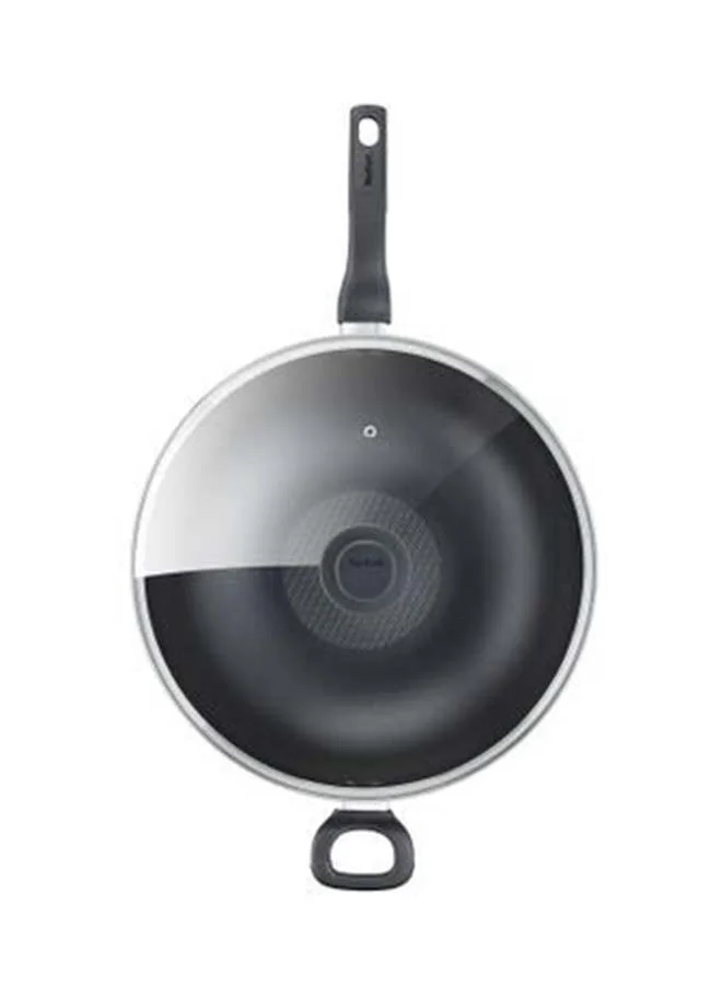 Tefal Cook Easy Xl 36 Cm Non-Stick Wokpan With Lid, Aluminium Black 36 cmcm