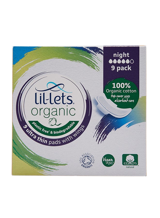 ليل ليتس فوط صحية رفيعة للغاية بأجنحة من 9 قطع - Image 1