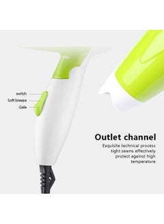 Sunhome Travel Hair Dryer 1200W With Folding Handle Green/White  - Image 5
