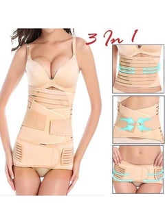 3 in 1 Postpartum Support Recovery Belly Wrap Waist/Pelvis Belt For Women (XXL) - v1616931807/N45815220A_5