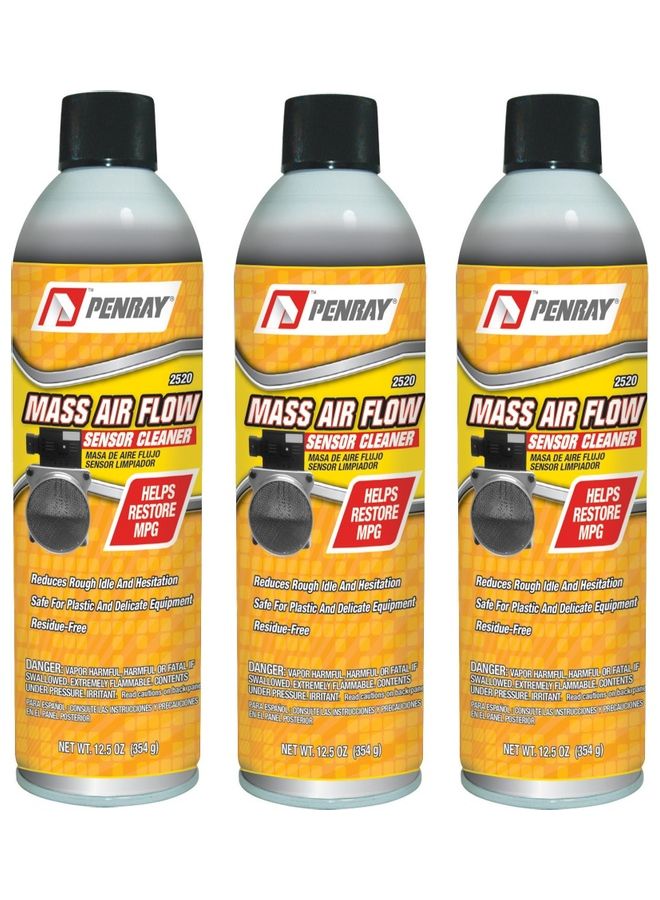 PENRAY - 3-Pack Mass Air Flow Sensor Cleaner Set - Image 1