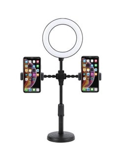 Trands Selfie Led Ring Light With Stand Black/White  - Image 1