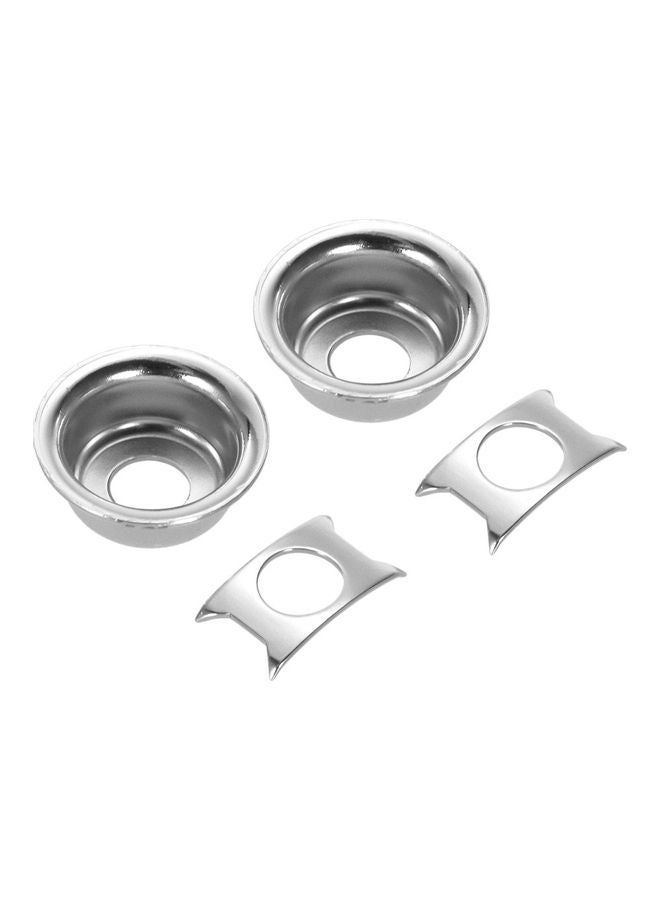 Generic TL Electric Guitar Jack Plates With Retainer Clip  - Image 2