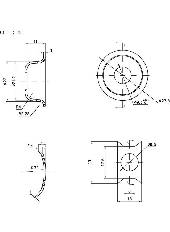 Generic TL Electric Guitar Jack Plates With Retainer Clip  - Image 3