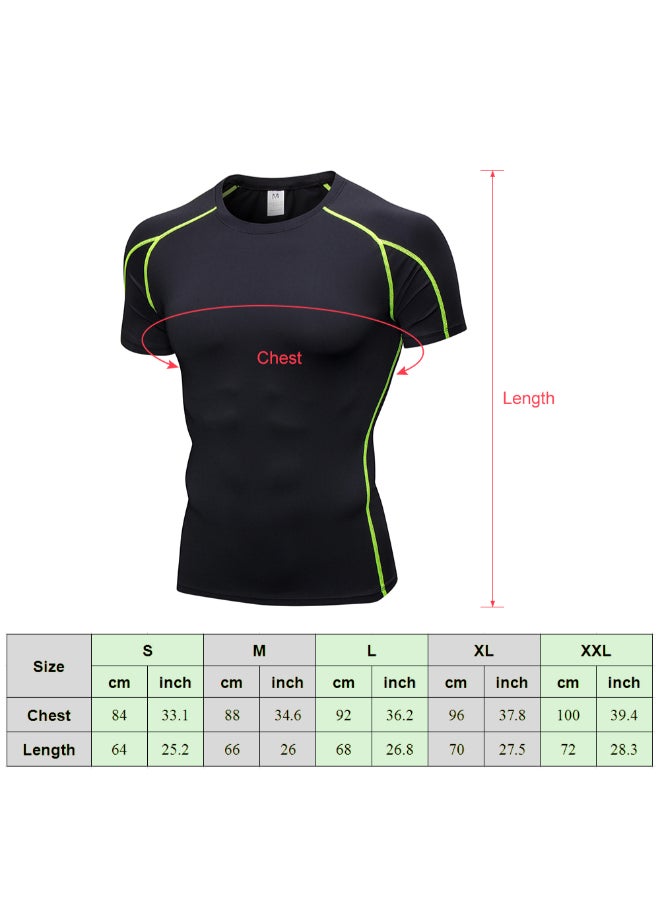 مجموعة تيشيرت رياضي ضاغط من 3 قطع أبيض/رمادي/أسود - Image 4