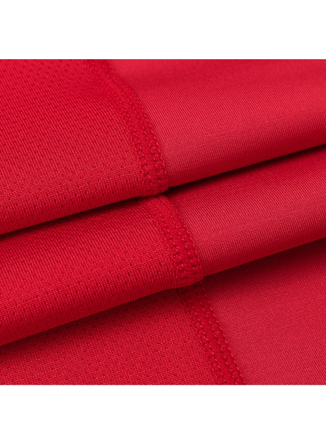 Sportswear Fitness Long Sleeves T-Shirt Red  - Image 3