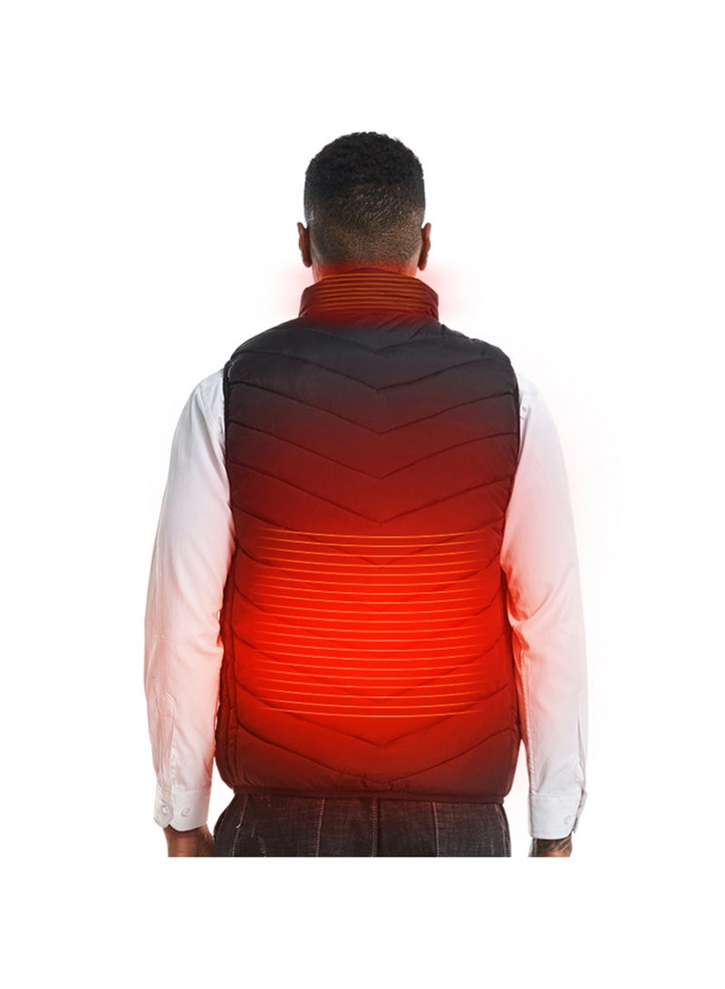 Generic - Electric Heated Padded Vest Black - Image 1