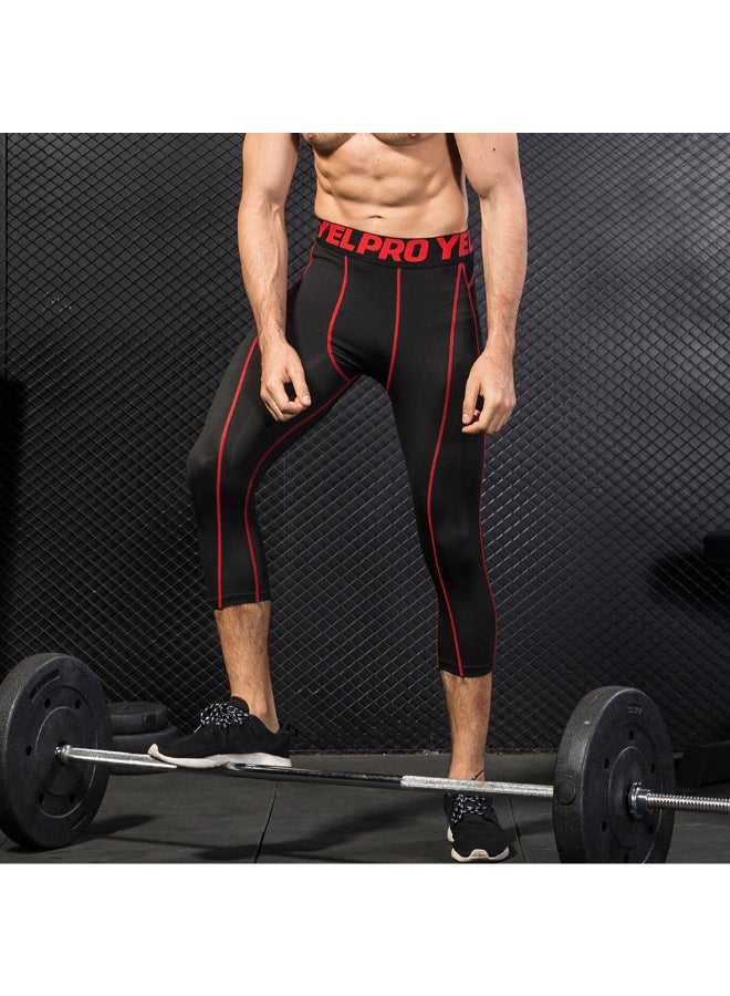2-Piece Sportswear Leggings Set Black  - Image 3