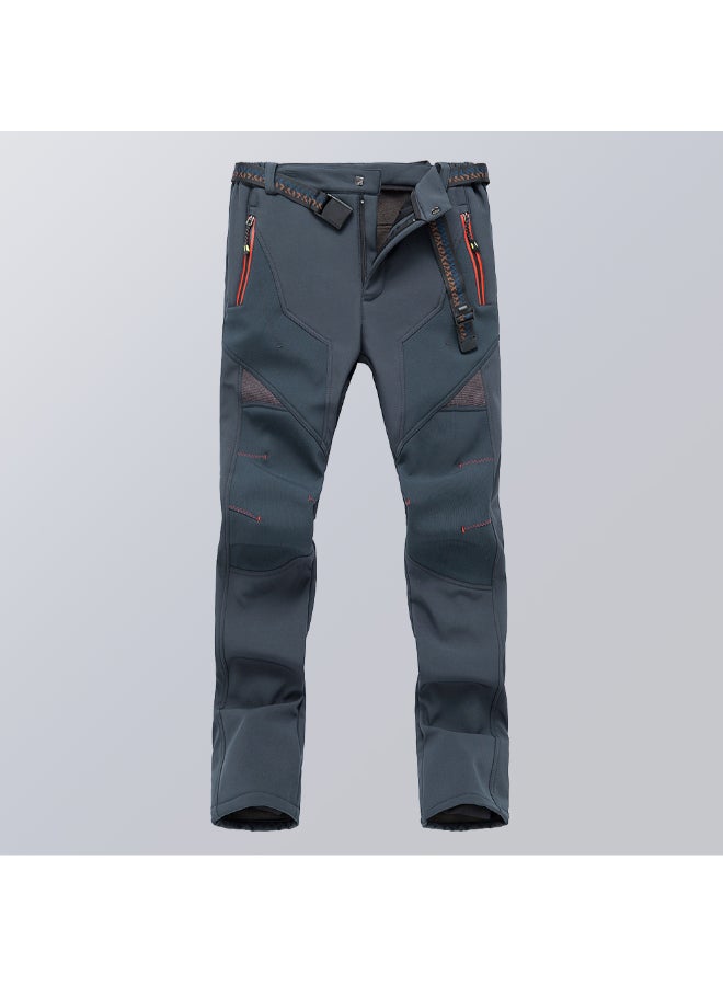 بنطال من الصوف ضد الماء بتصميم قابل للفصل رمادي - Image 2