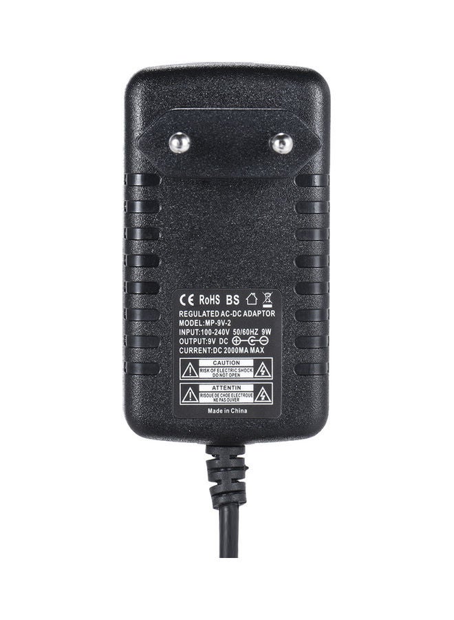Generic - 9V 2A Power Supply Adapter Converter For Guitar - Image 1