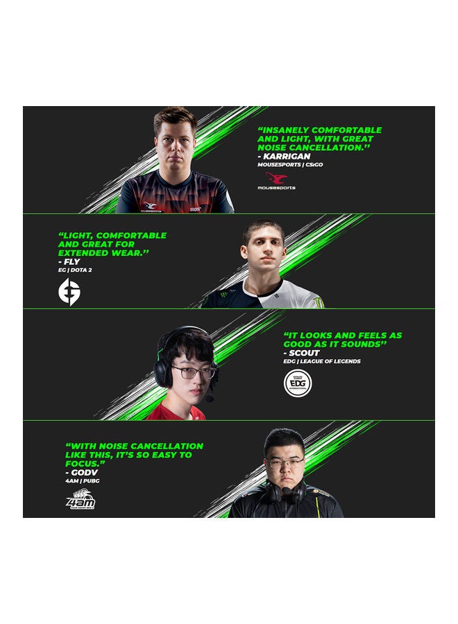 Razer BlackShark V2 X Gaming Headset: 7.1 Surround Sound, 50mm Drivers, Memory Foam Cushion, for PC, PS4, PS5, Switch, Xbox One, Xbox Series X|S, Mobile, 3.5mm Audio Jack, Classic Black - v1616936730/N45817333A_4