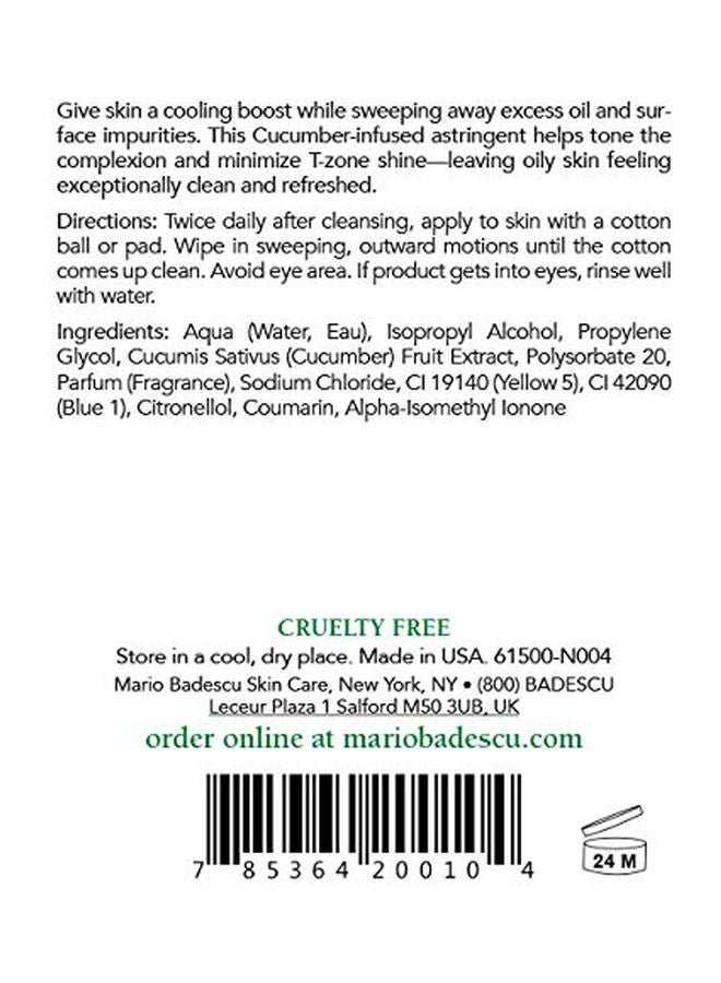 MARIO BADESCU Cucumber Cleansing Lotion 472ml - Image 2