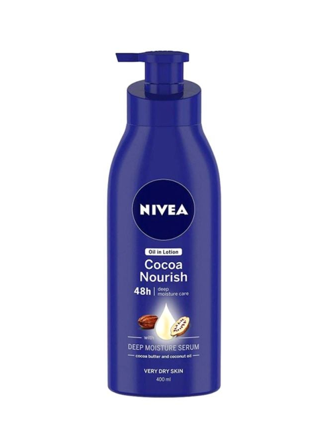 نيفيا لوشن الجسم للعناية والترطيب العميق والتغذية بالكاكاو 400ملليلتر - Image 1