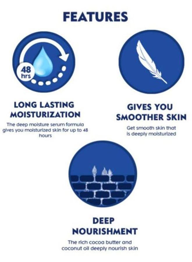 نيفيا لوشن الجسم للعناية والترطيب العميق والتغذية بالكاكاو 400ملليلتر - Image 4