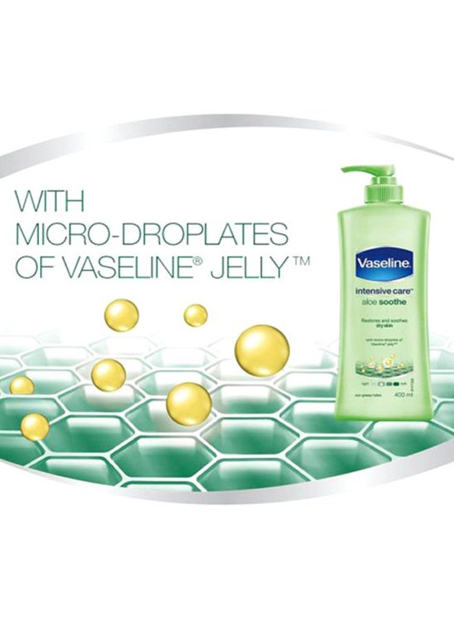 Vaseline Intensive Care Aloe Soothe Body Lotion 400ml - Image 3