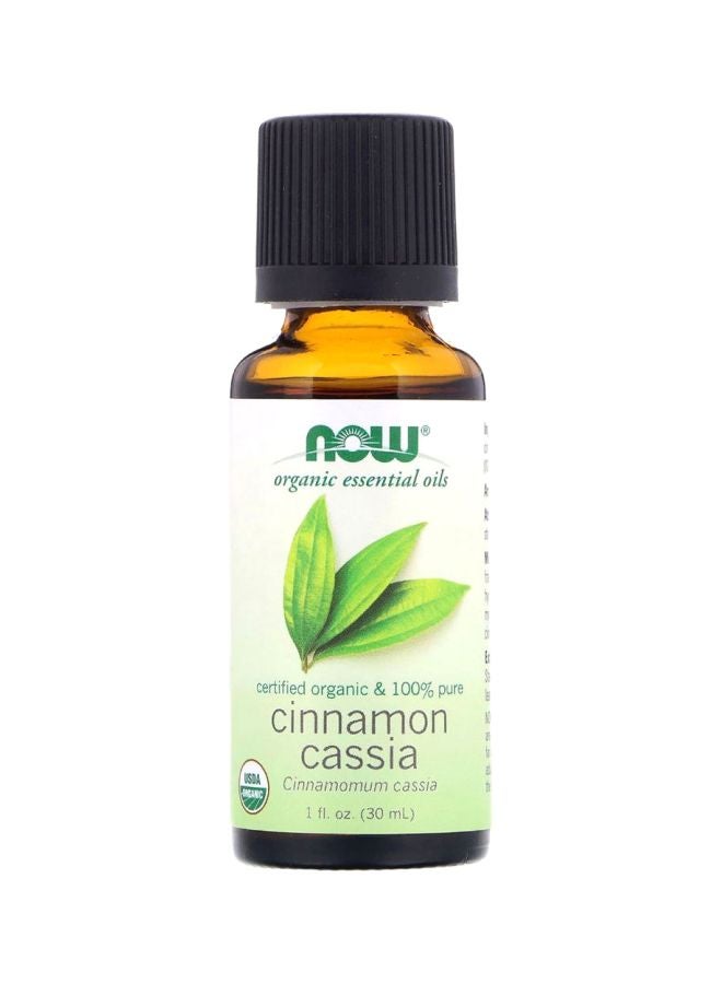 Now Foods Organic Cinnamon Cassia Essential Oil 30ml - Image 1